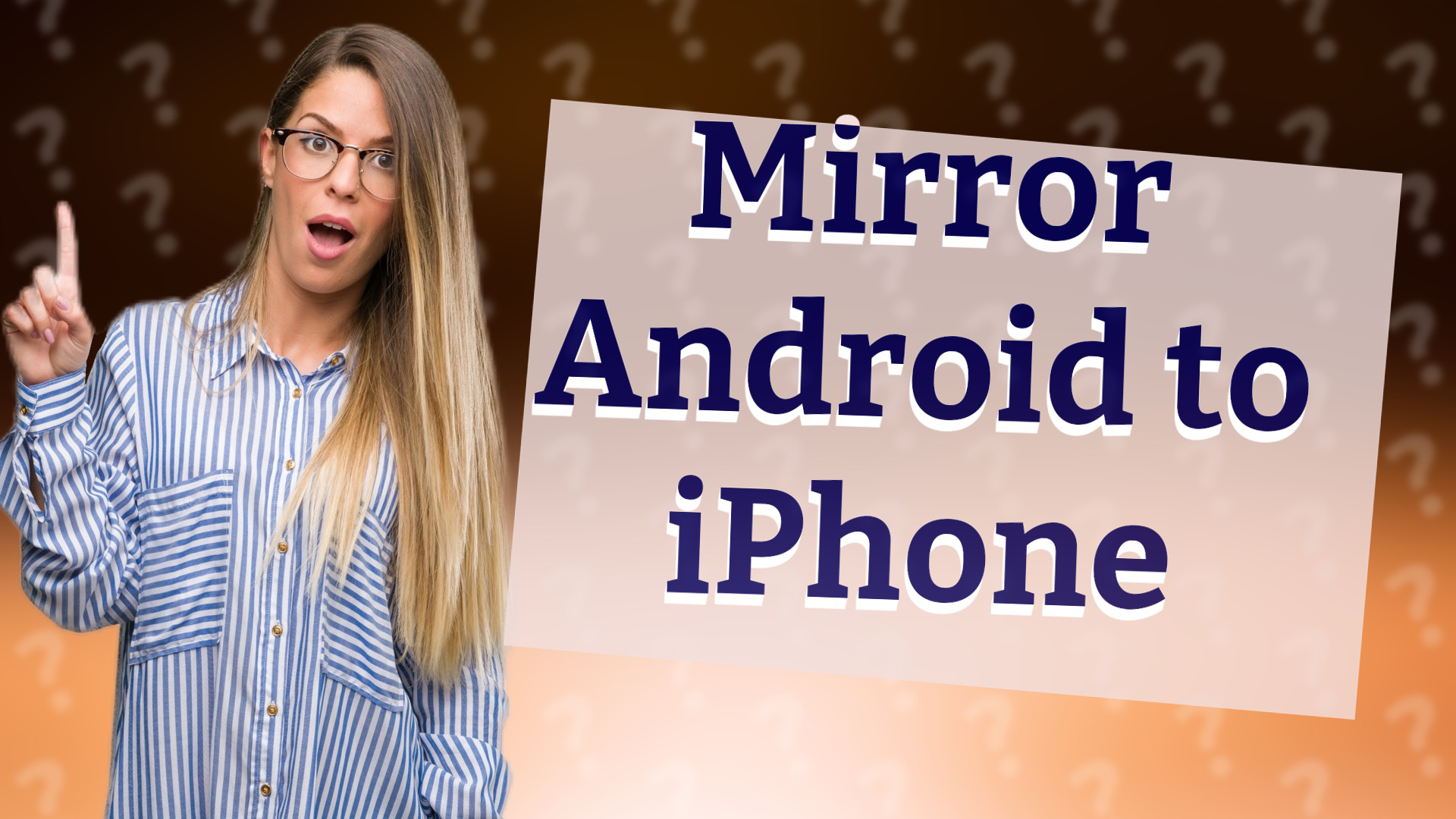 Mirror Android to iPhone