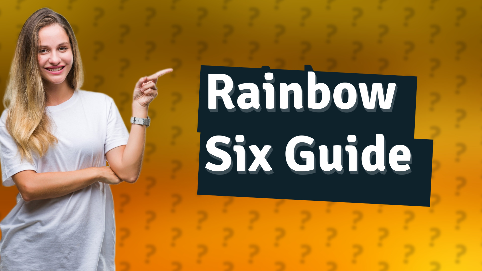 Rainbow Six Guide