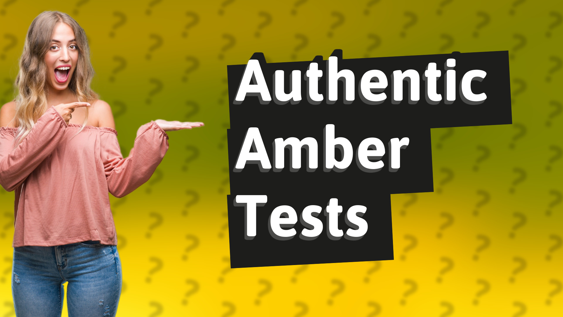 Authentic Amber Tests