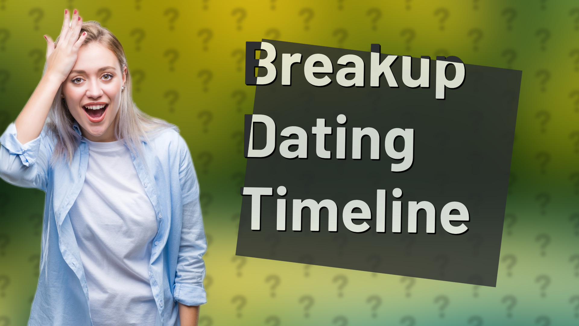 Breakup Dating Timeline