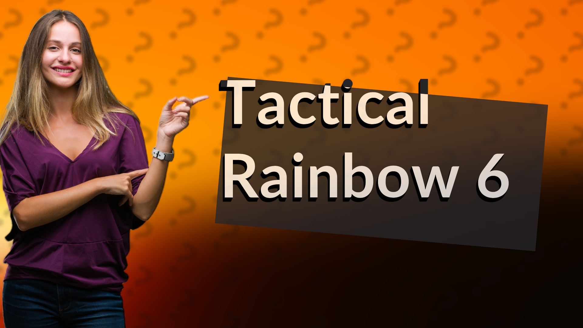 Tactical Rainbow 6