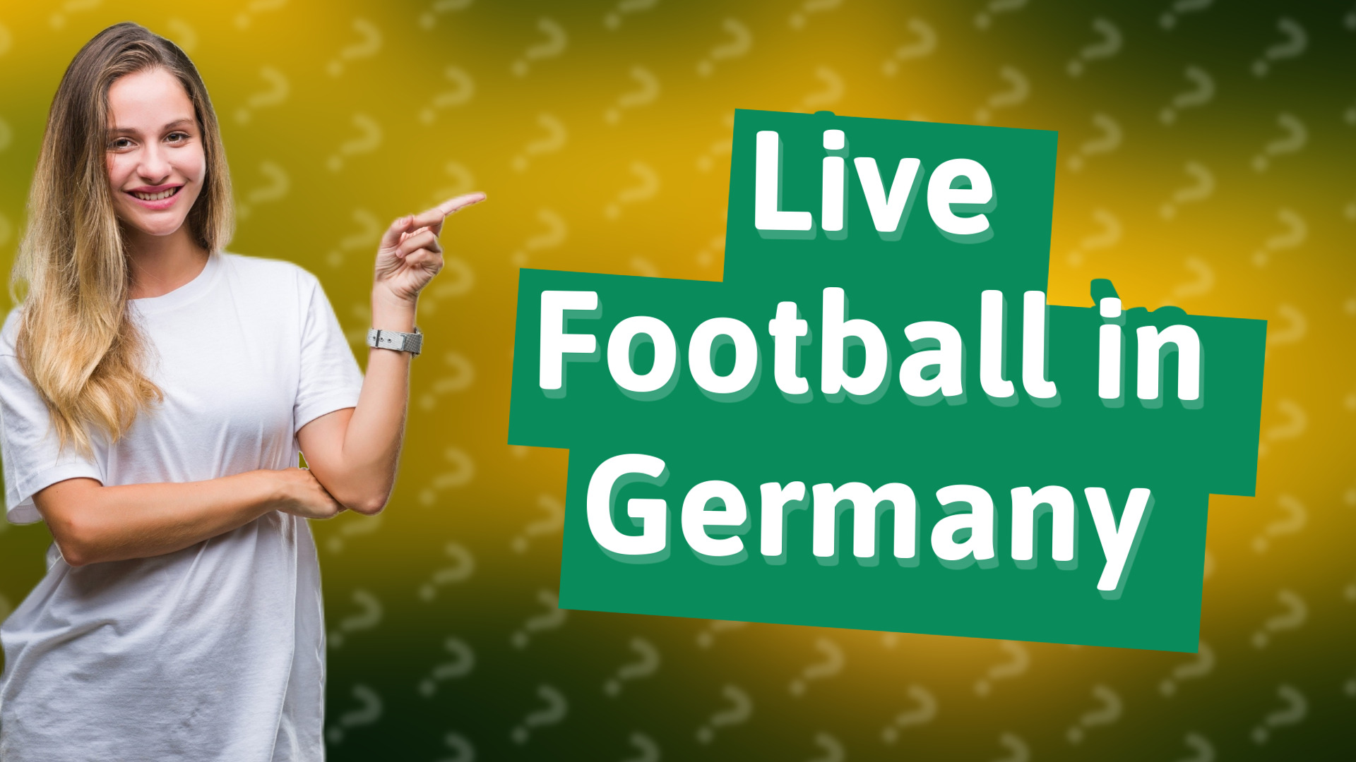 Live Football in Germany