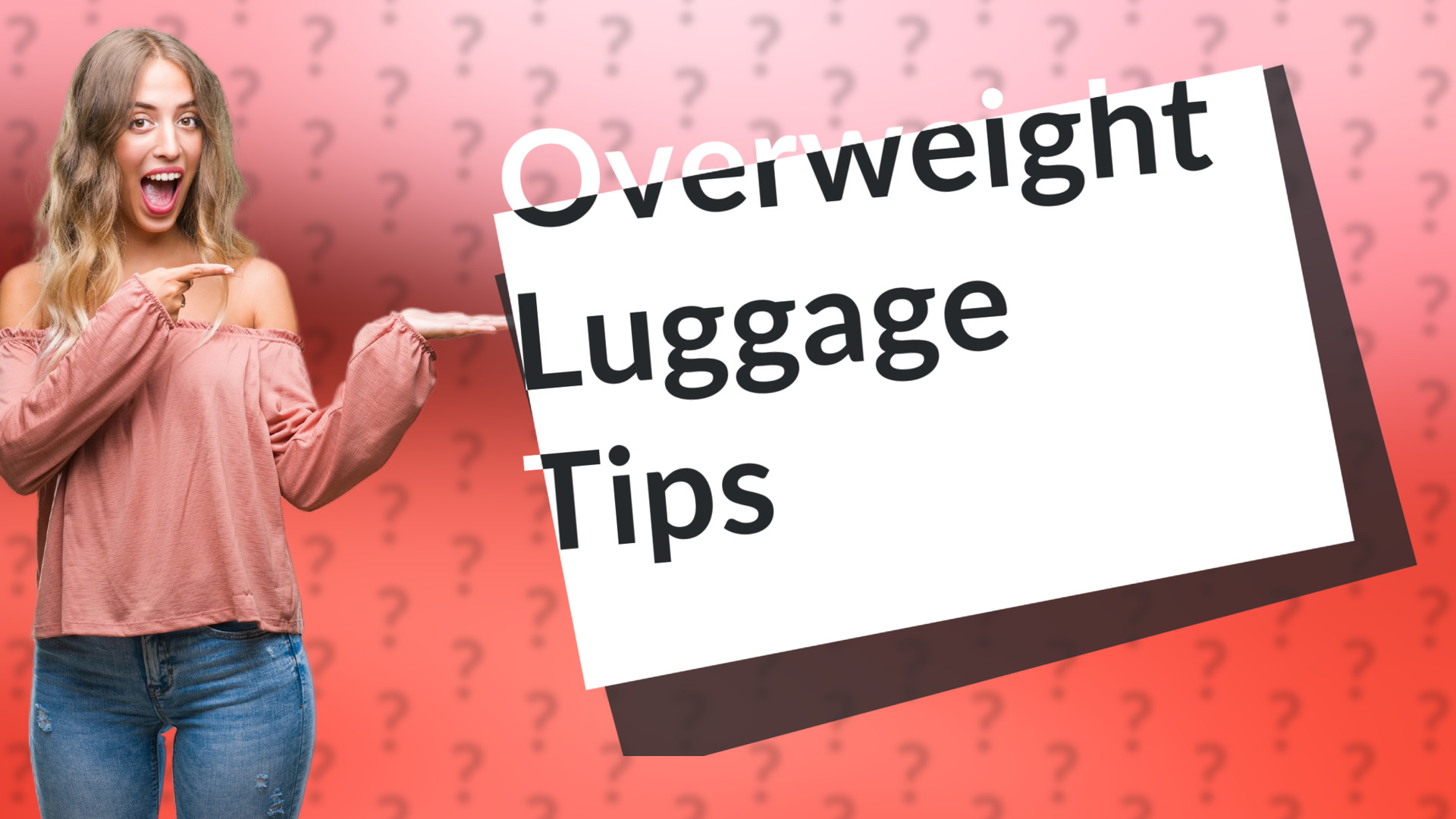 Overweight Luggage Tips