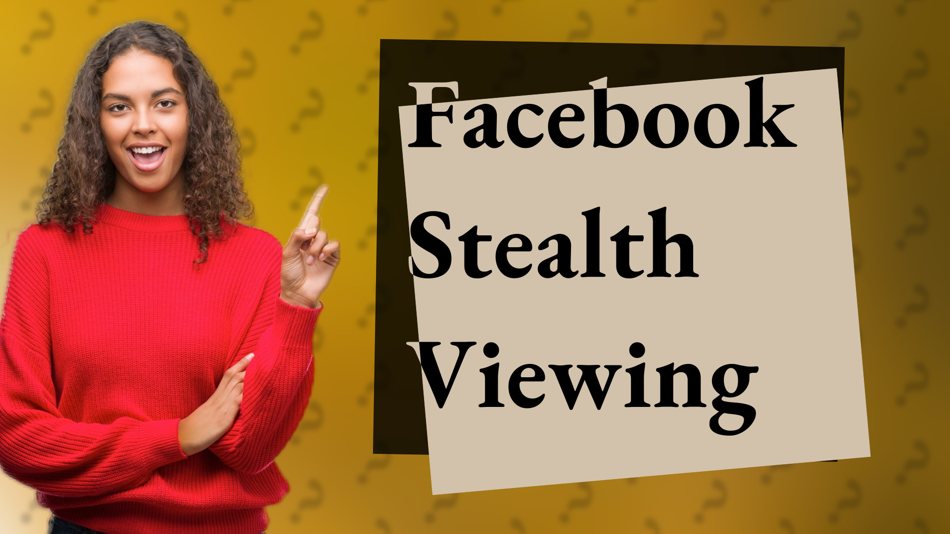 Facebook Stealth Viewing