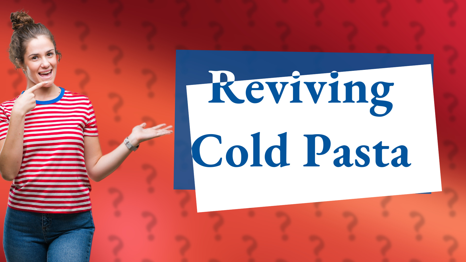 Reviving Cold Pasta