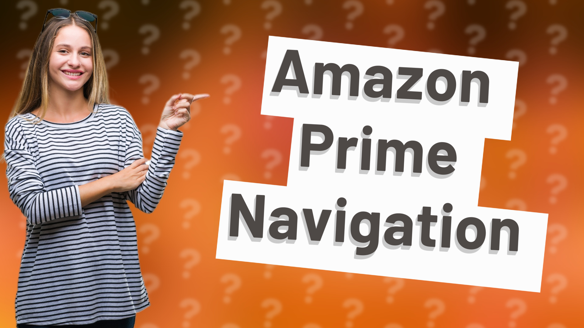 Amazon Prime Navigation