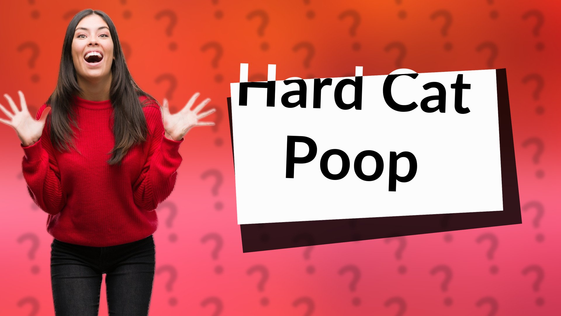 Hard Cat Poop