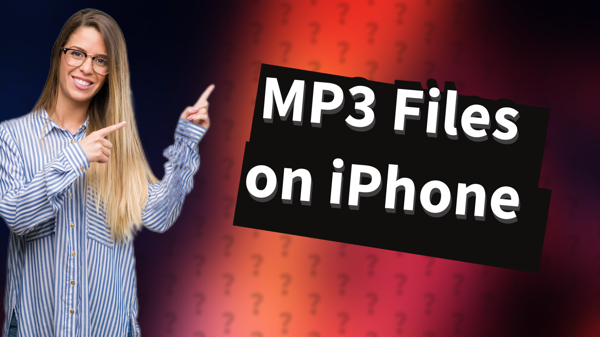 MP3 Files on iPhone