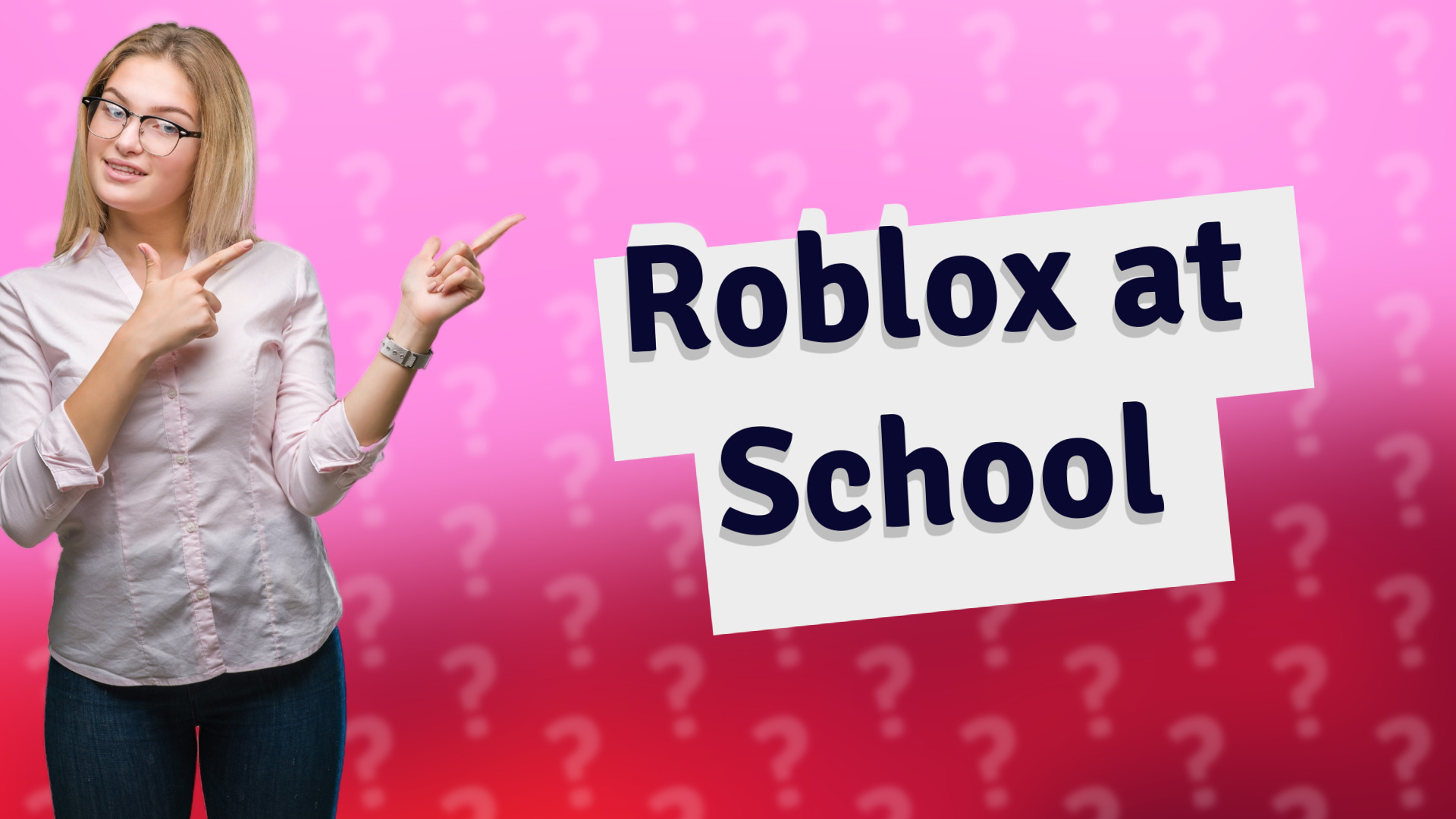 Roblox at School