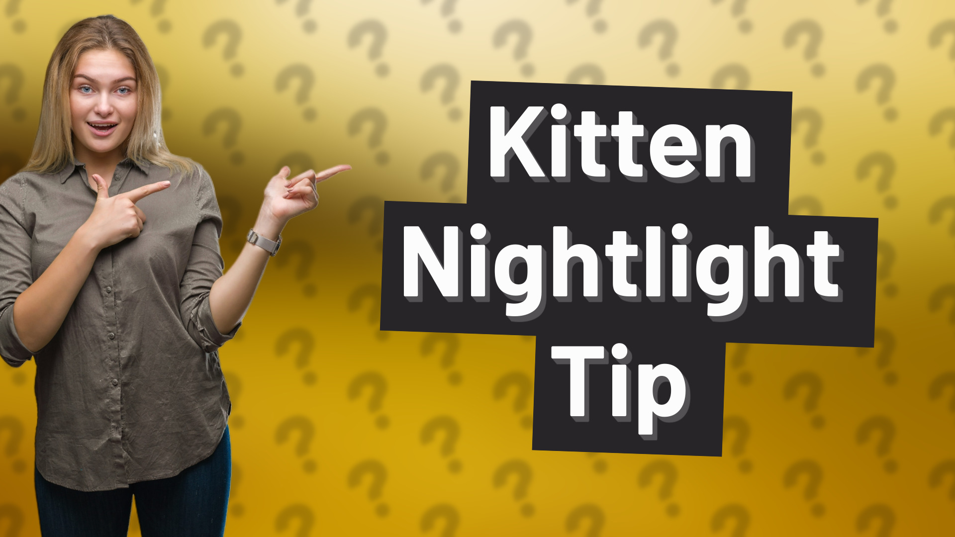 Kitten Nightlight Tip