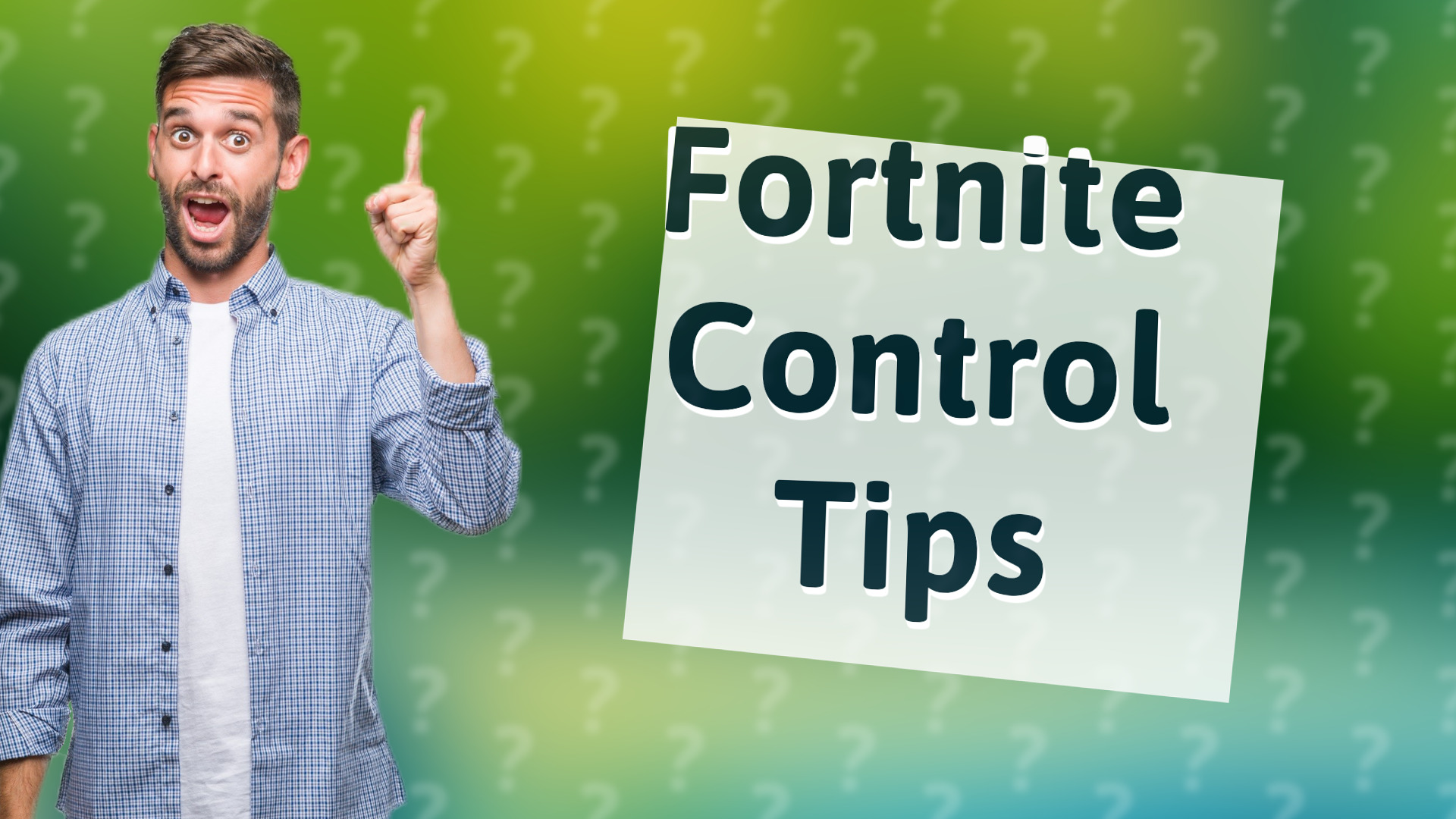 Fortnite Control Tips