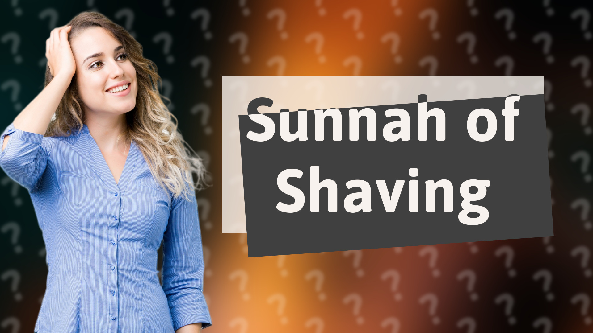 Sunnah of Shaving
