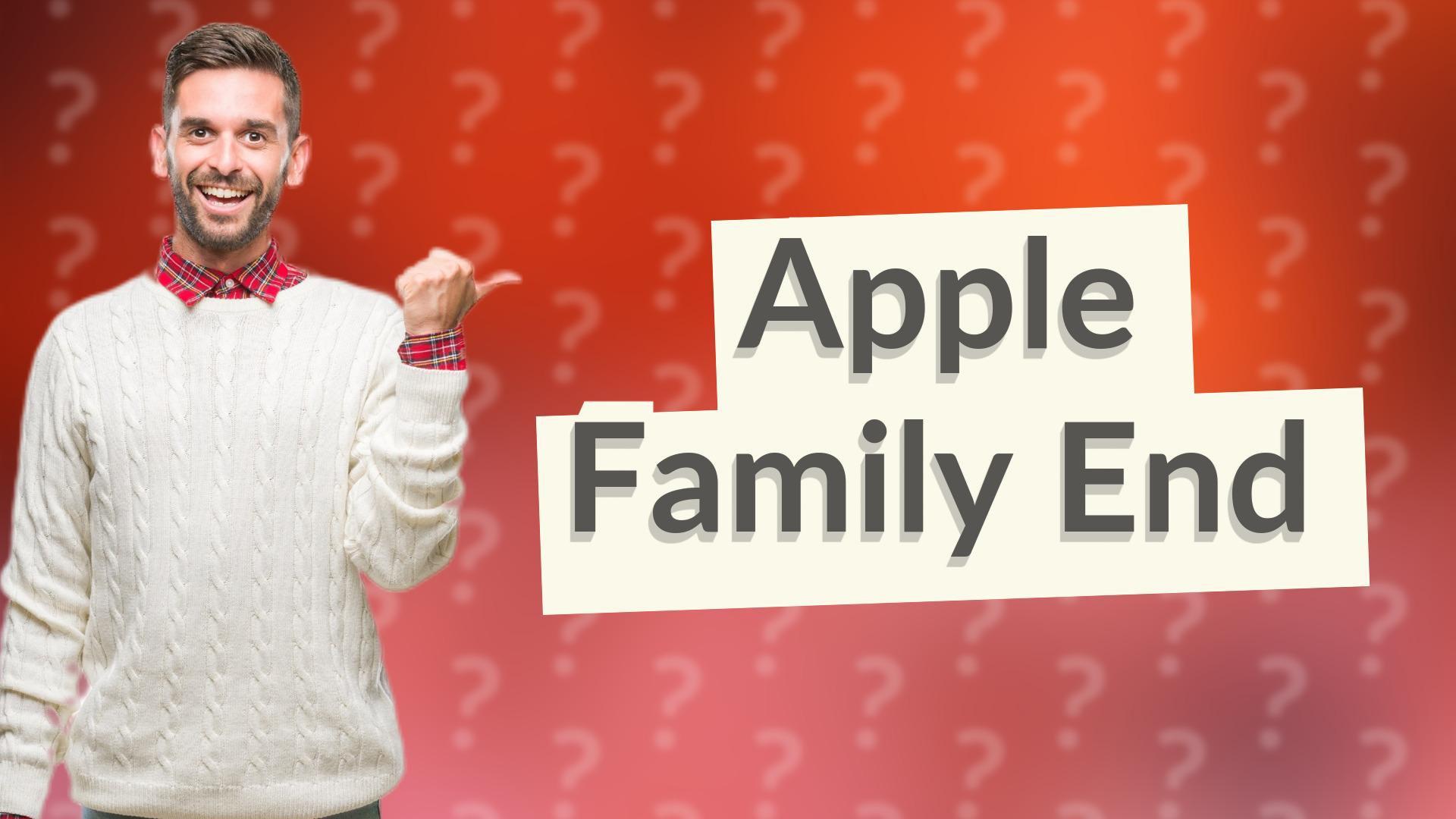 Apple Family End