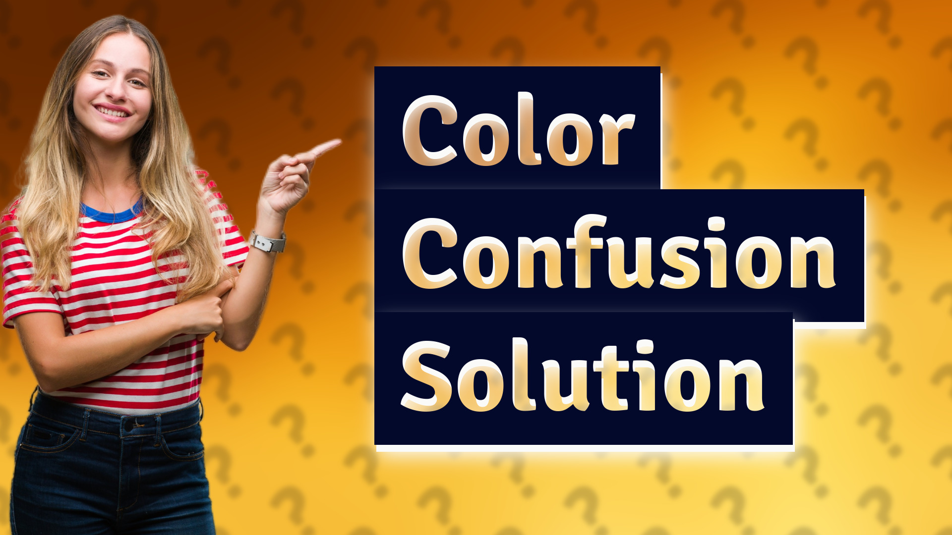 Color Confusion Solution