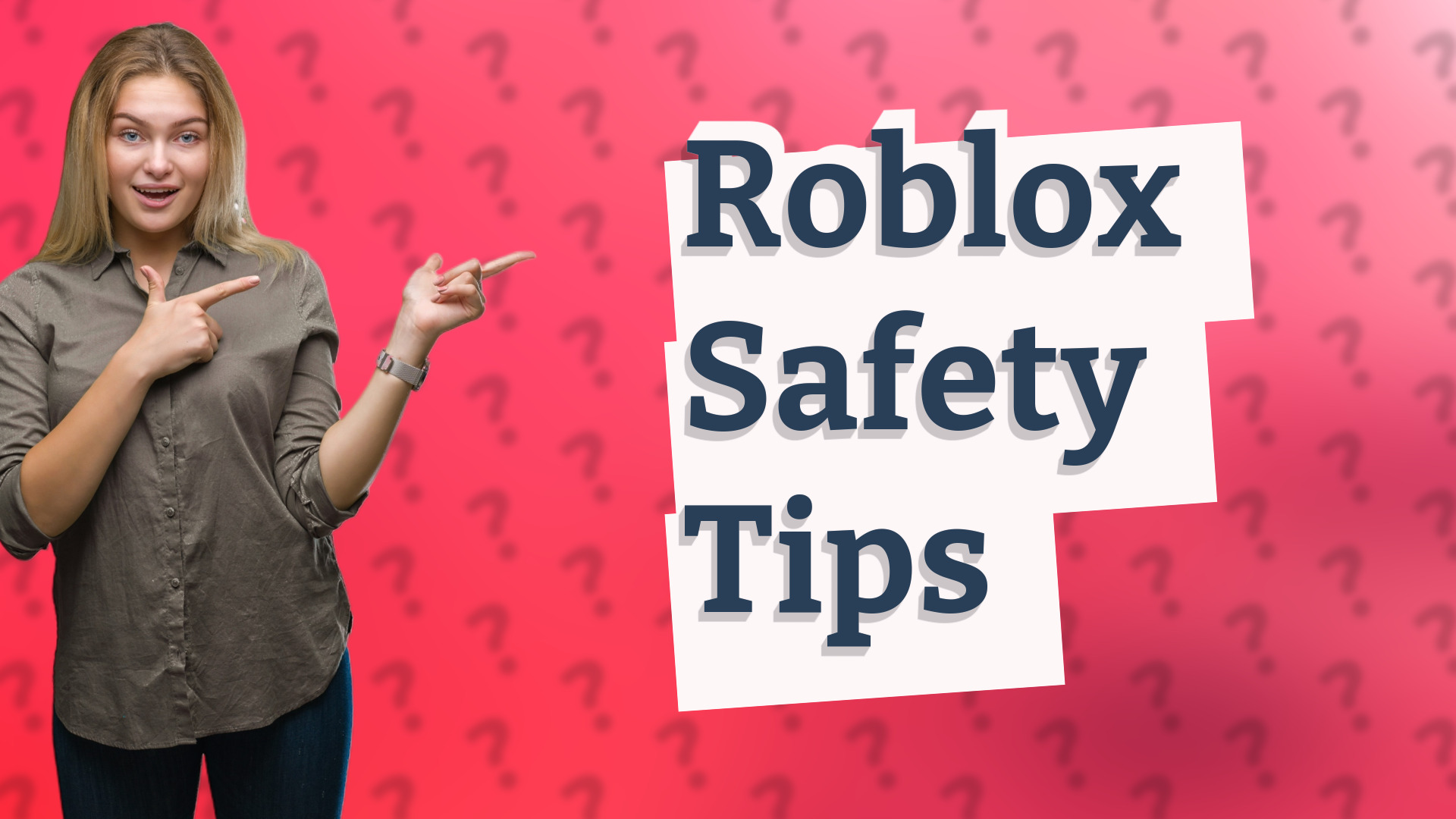 Roblox Safety Tips