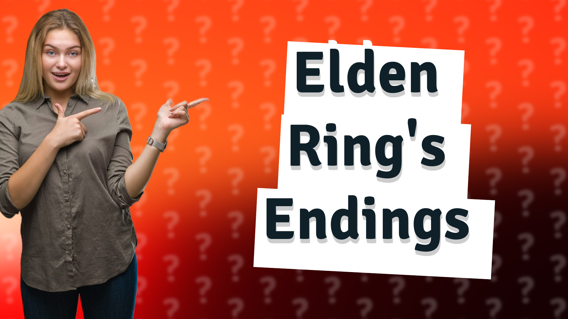 Elden Ring's Endings