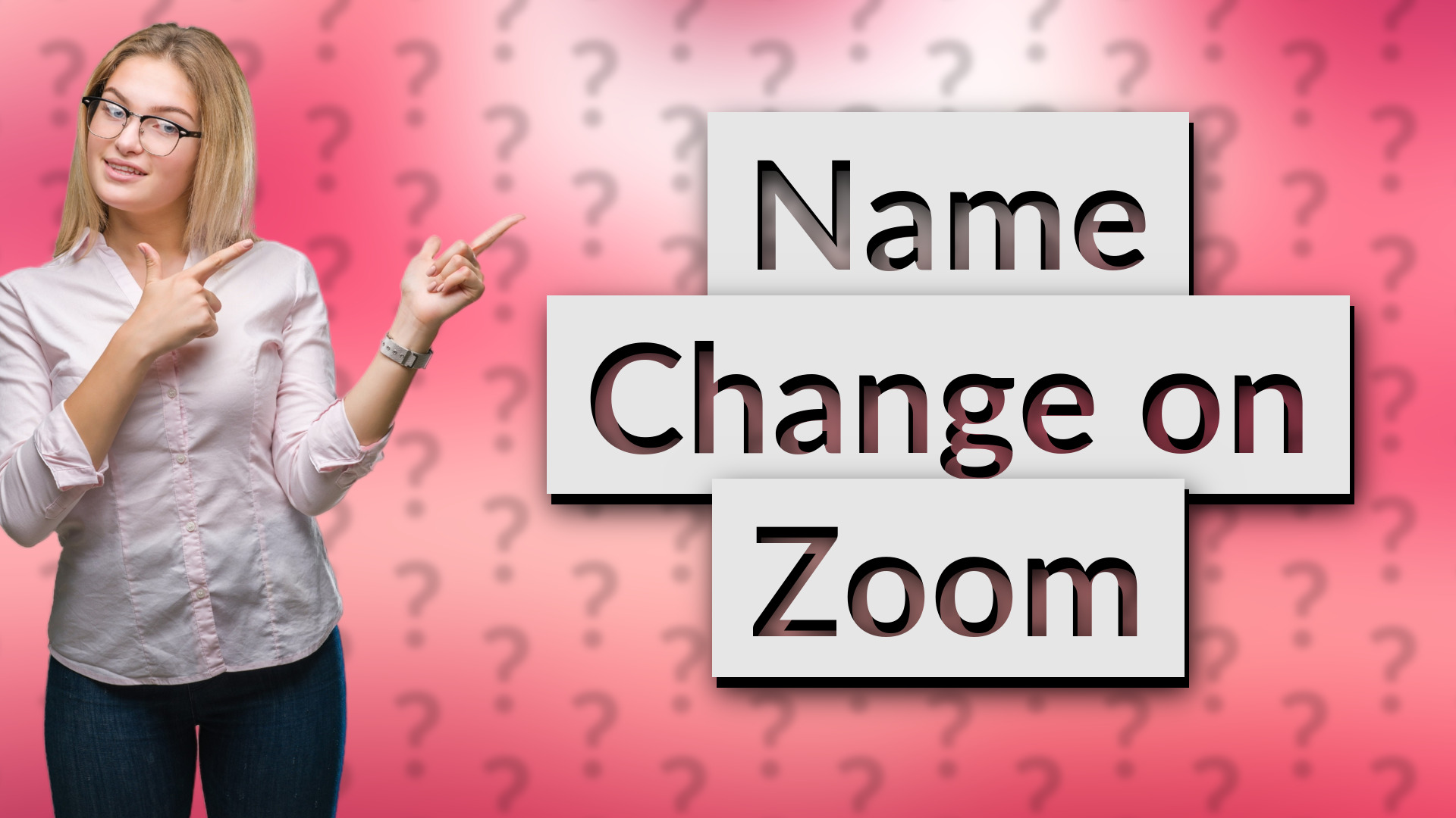 Name Change on Zoom