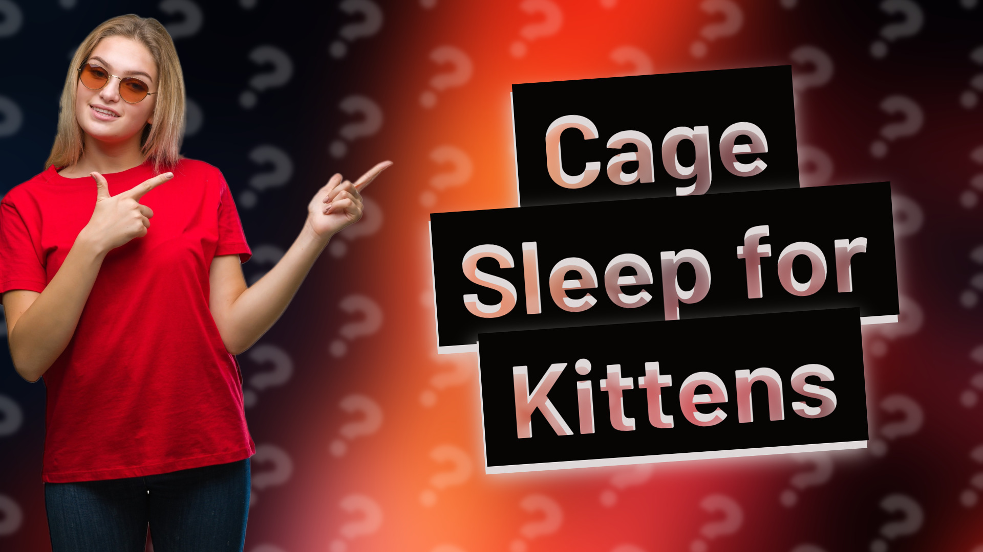 Cage Sleep for Kittens