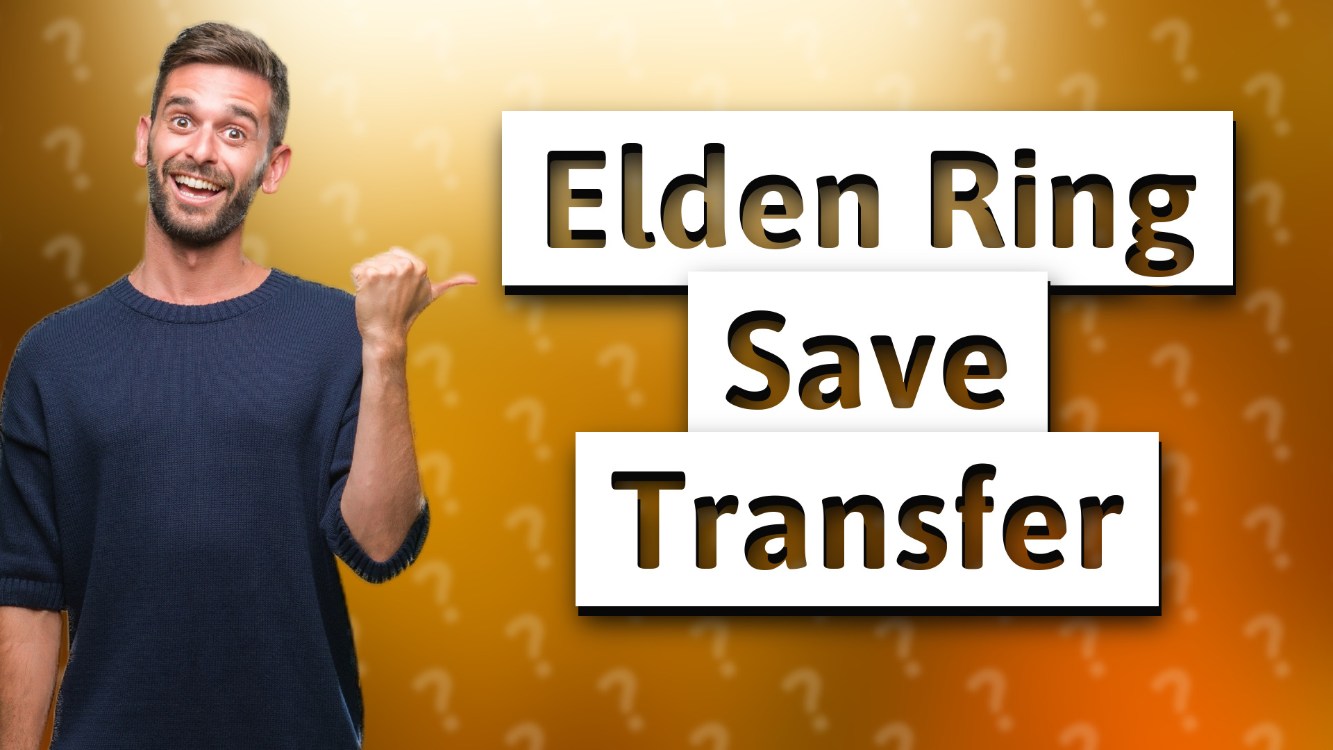 Elden Ring Save Transfer