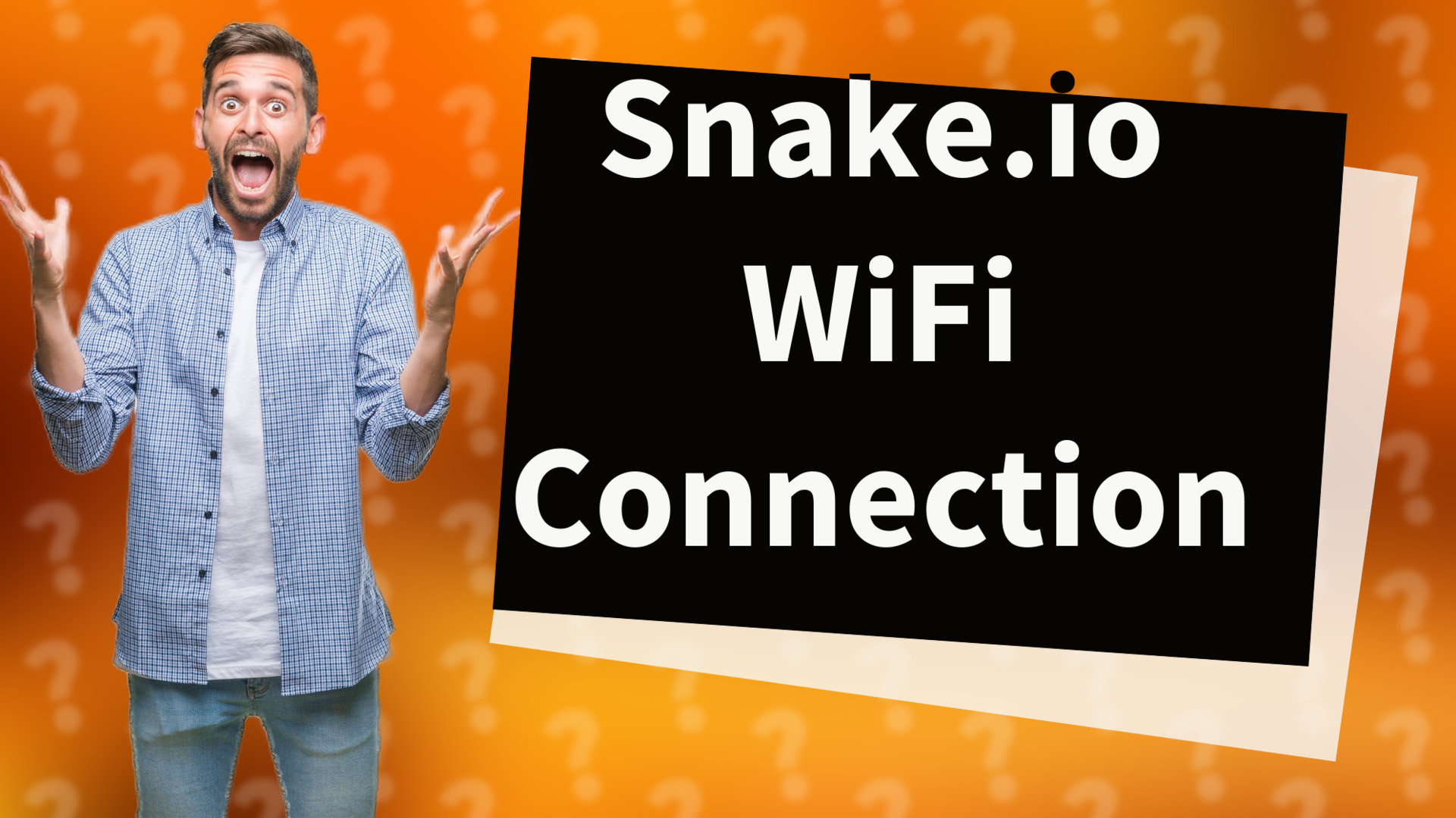 Snake.io WiFi Connection