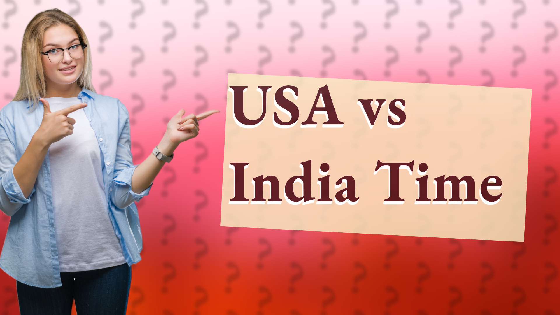 USA vs India Time