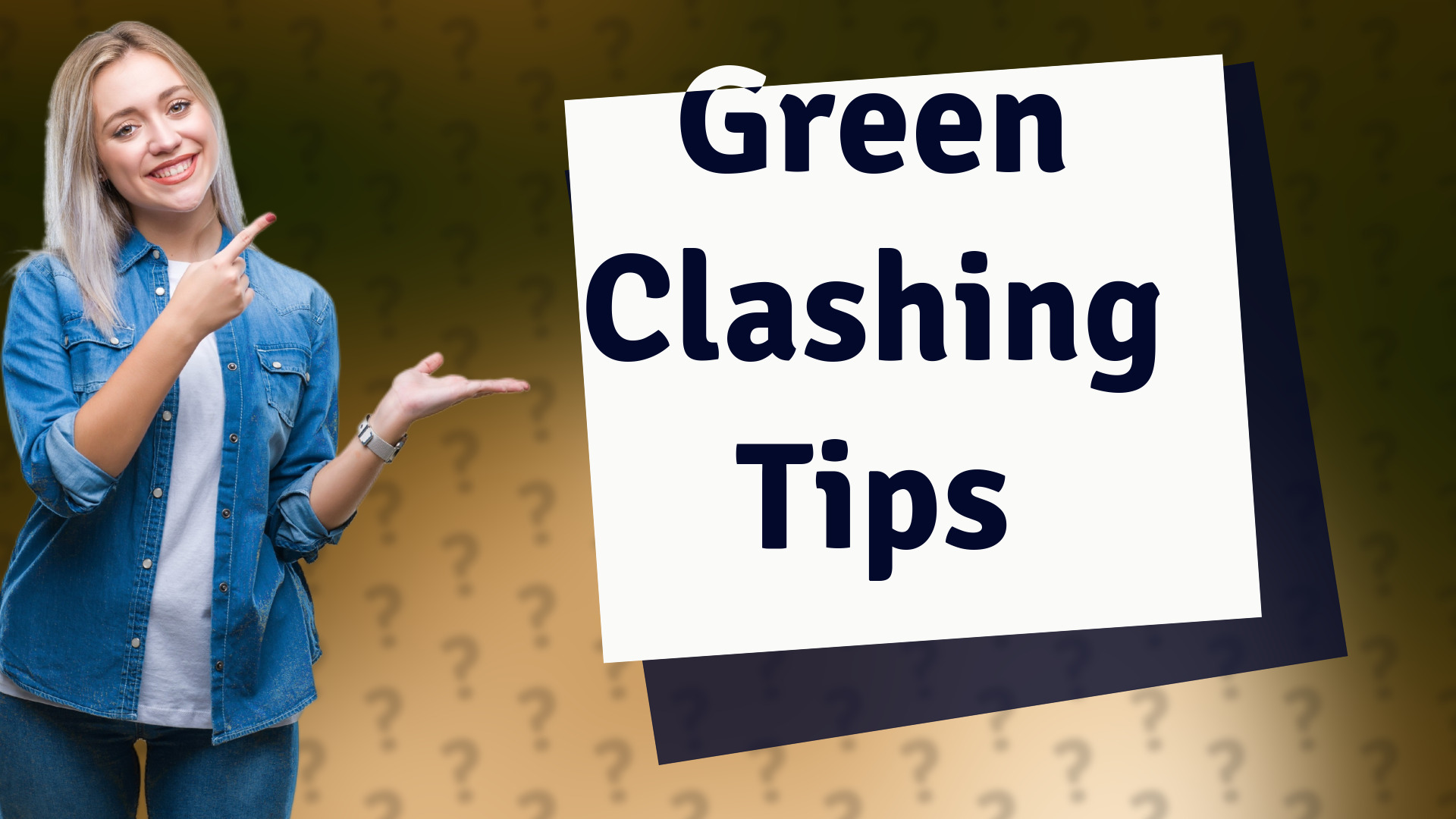 Green Clashing Tips