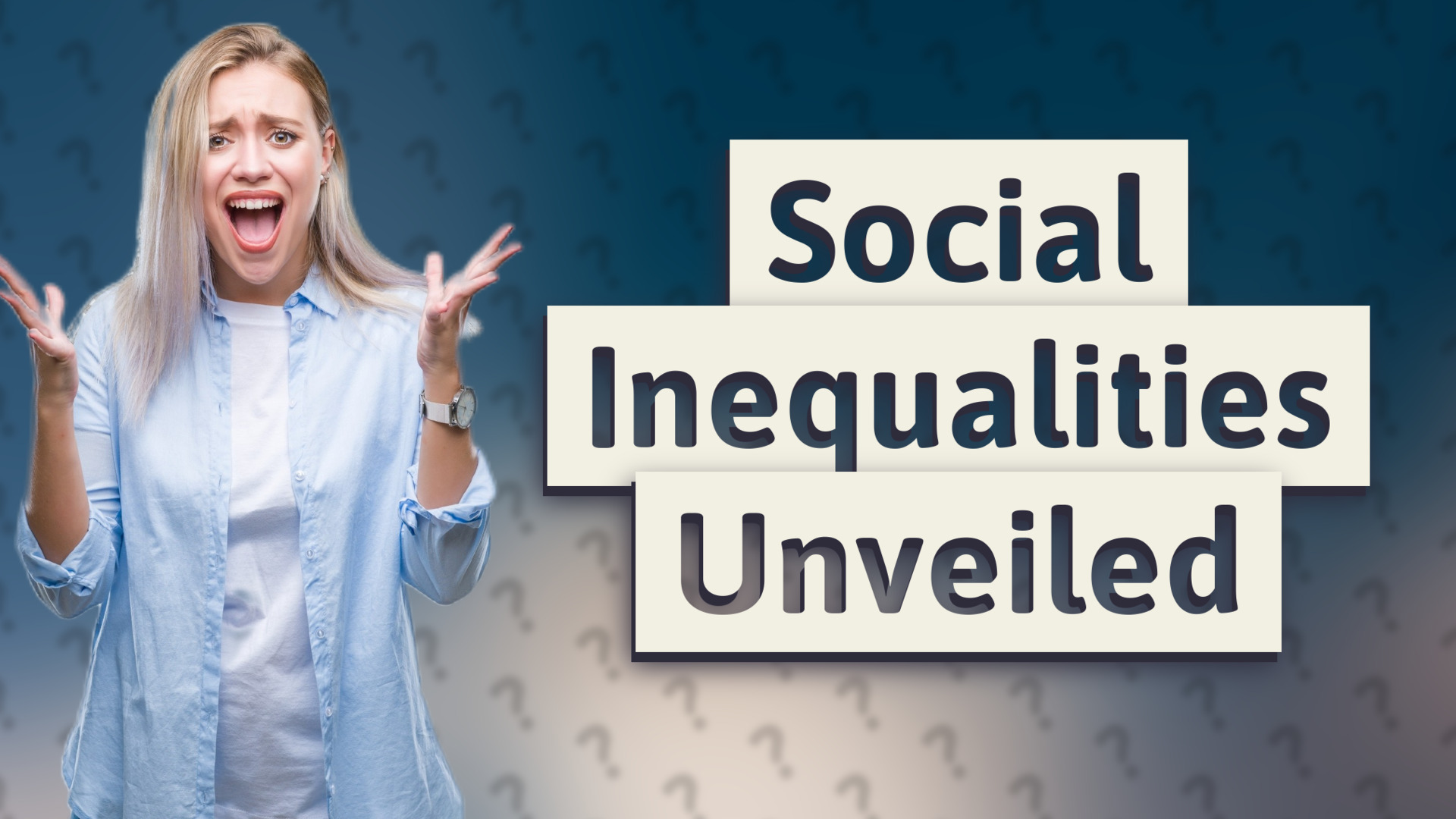 Social Inequalities Unveiled