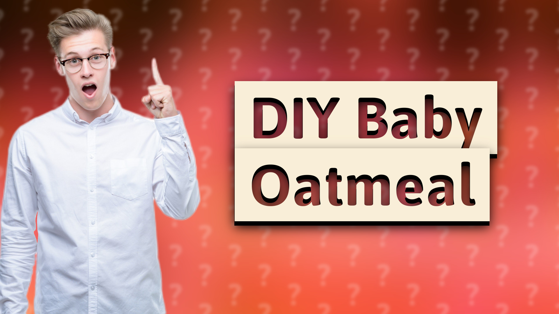 DIY Baby Oatmeal