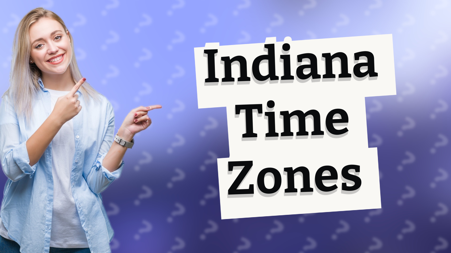 Indiana Time Zones
