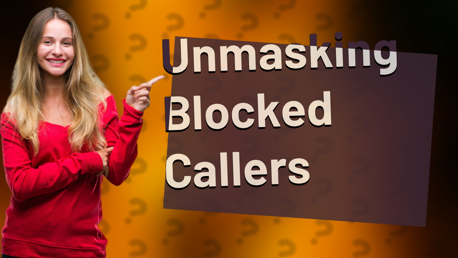 Unmasking Blocked Callers