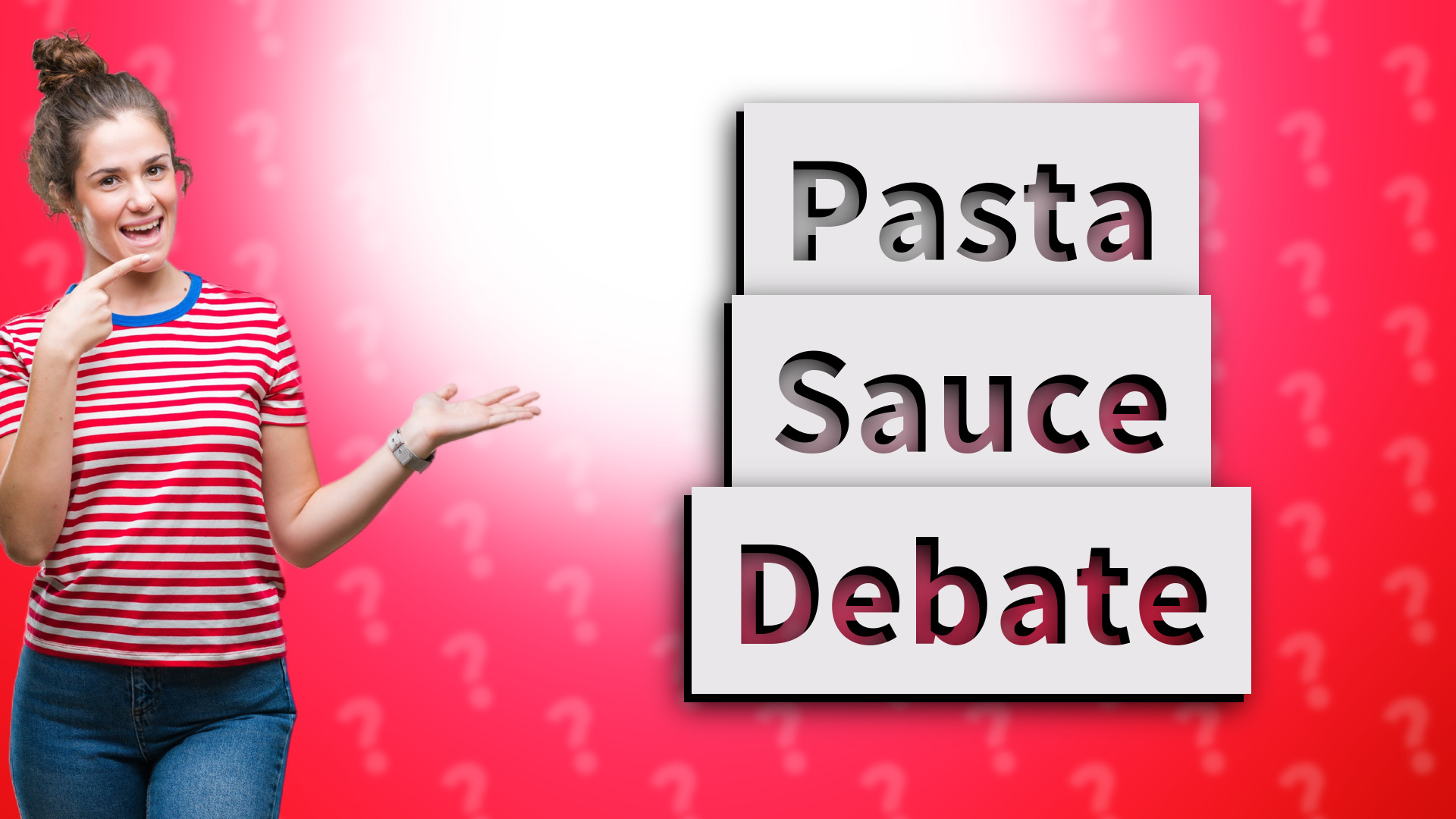 Pasta Sauce Debate