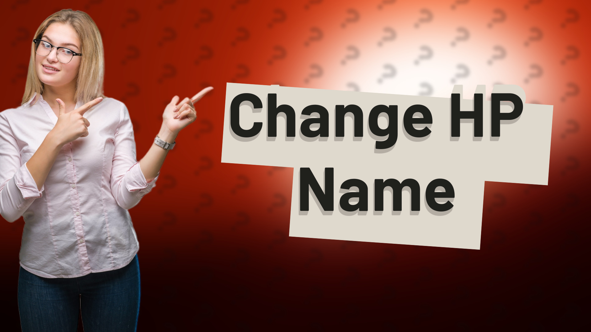 Change HP Name