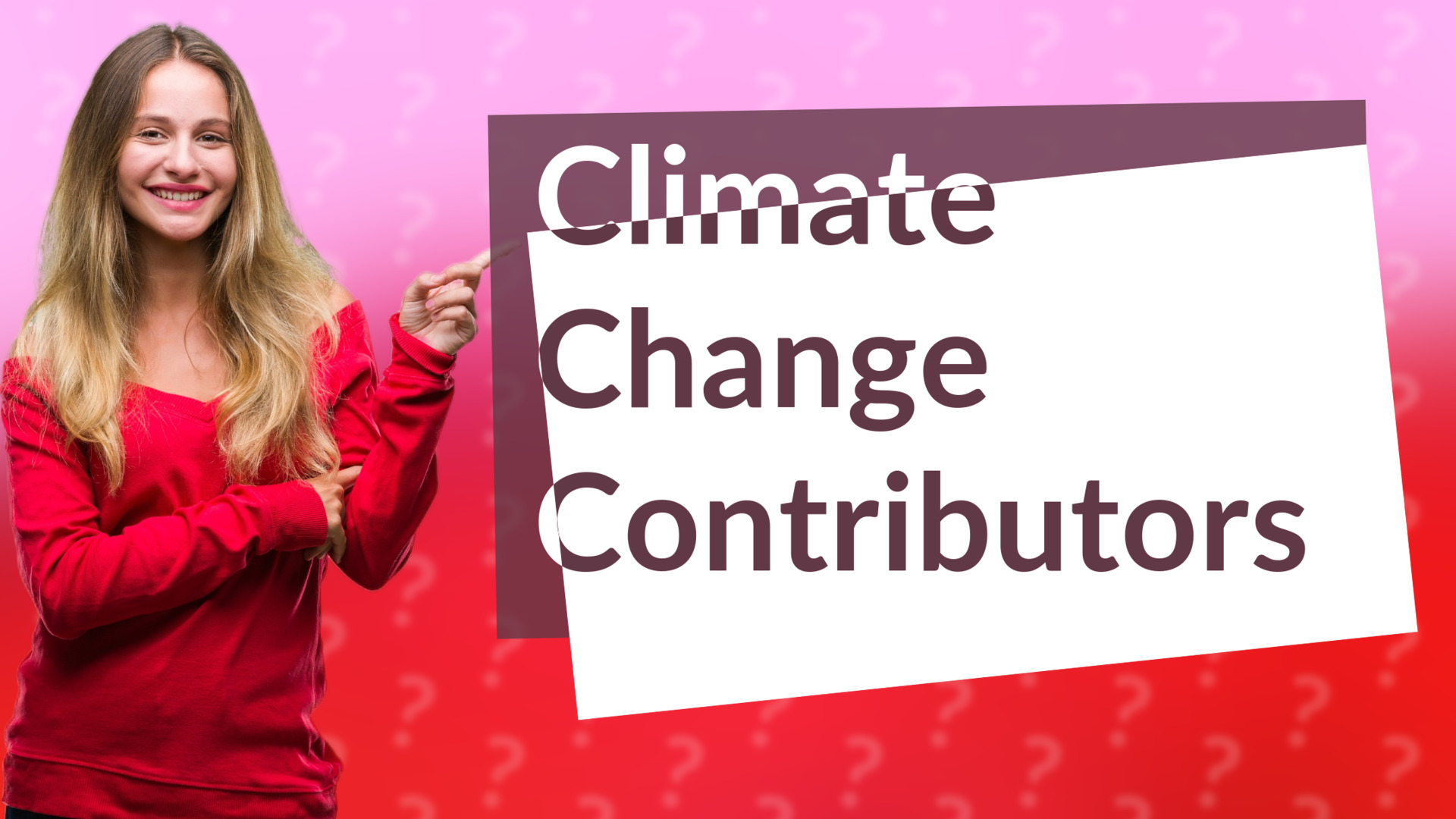 Climate Change Contributors