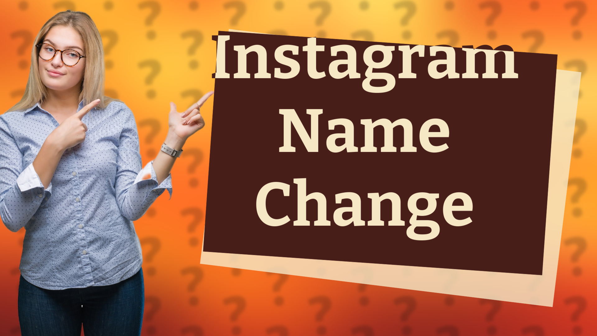 Instagram Name Change