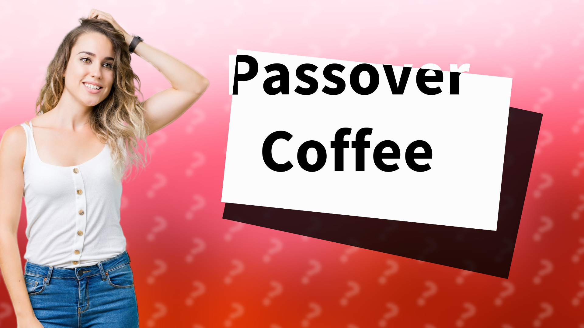 Passover Coffee