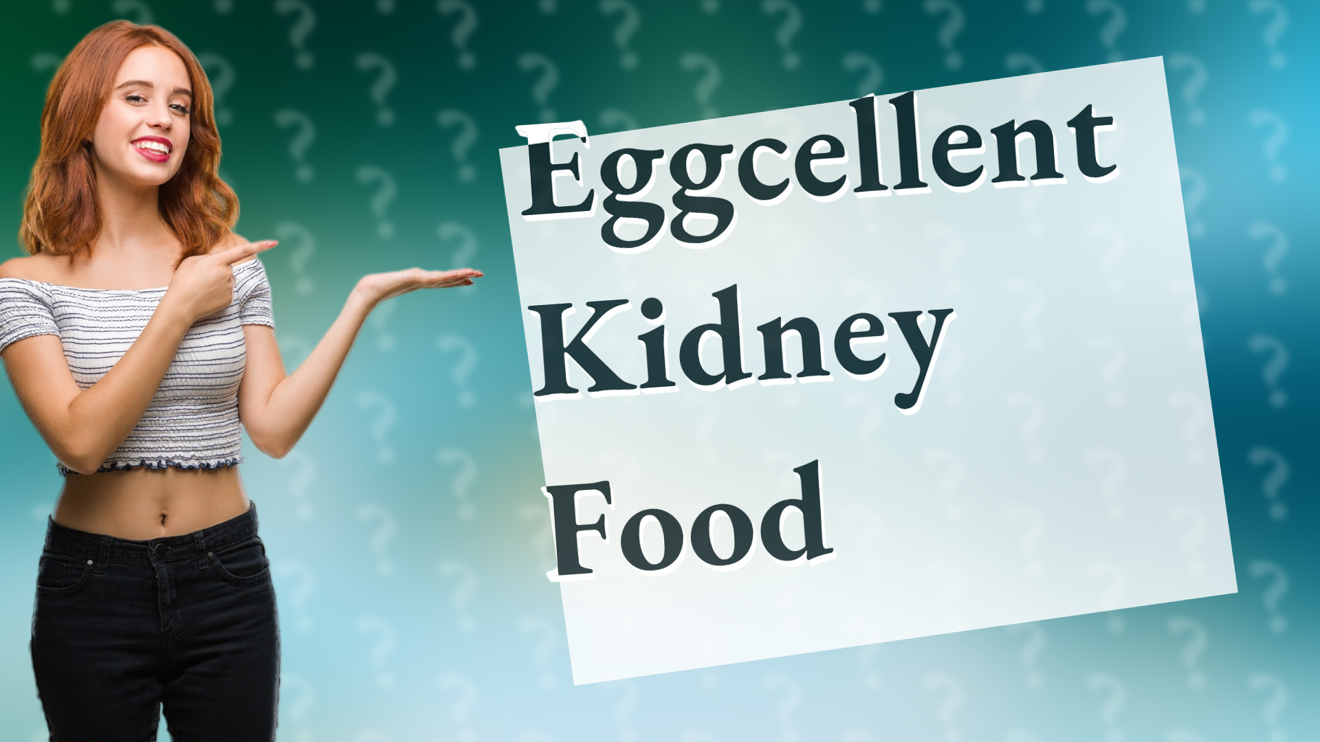 Eggcellent Kidney Food