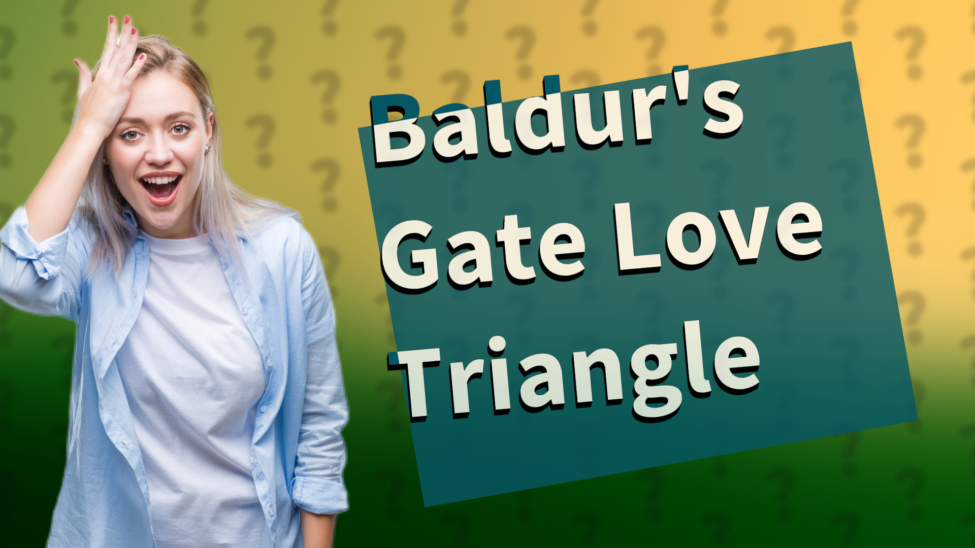 Baldur's Gate Love Triangle