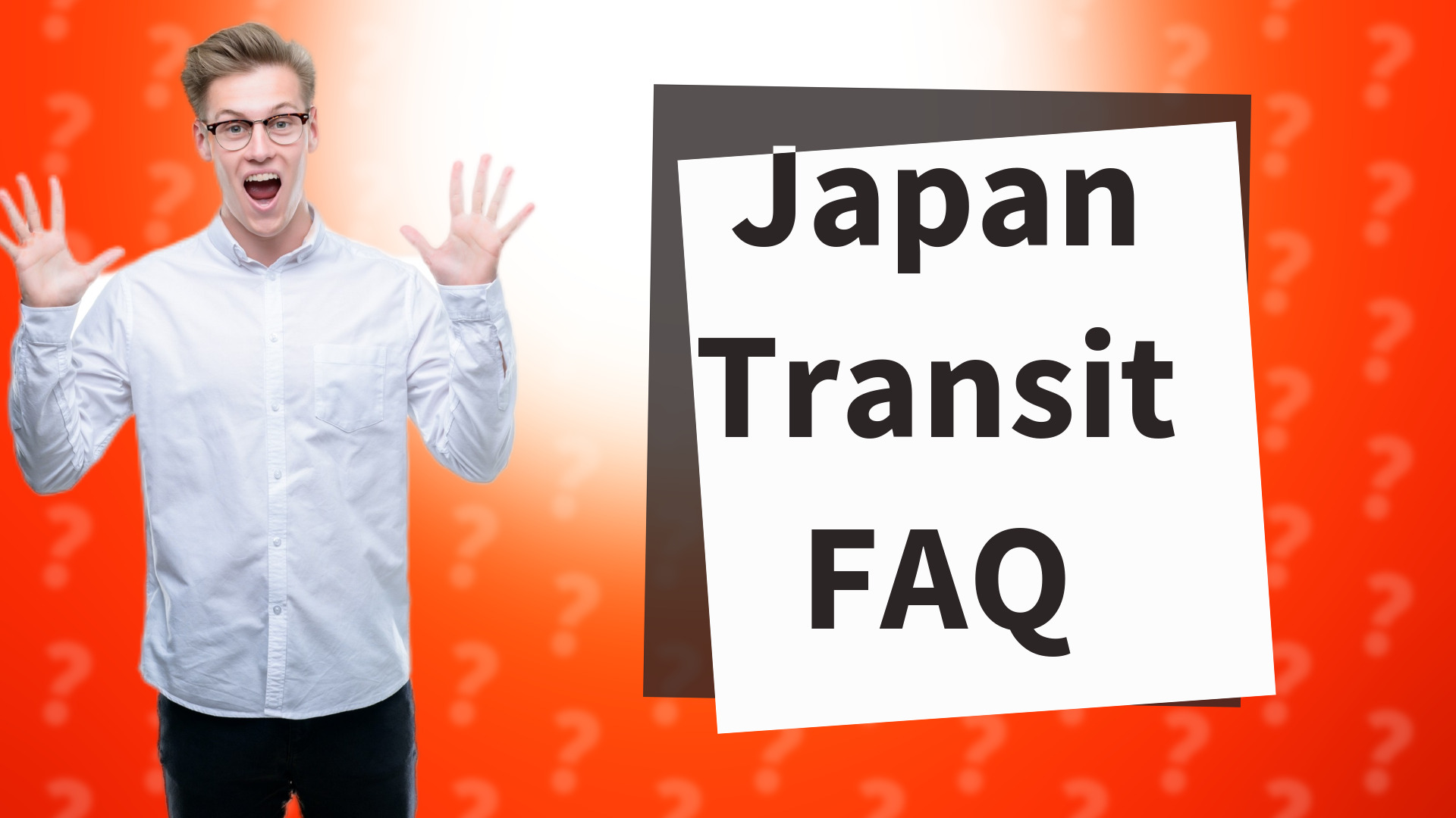 Japan Transit FAQ