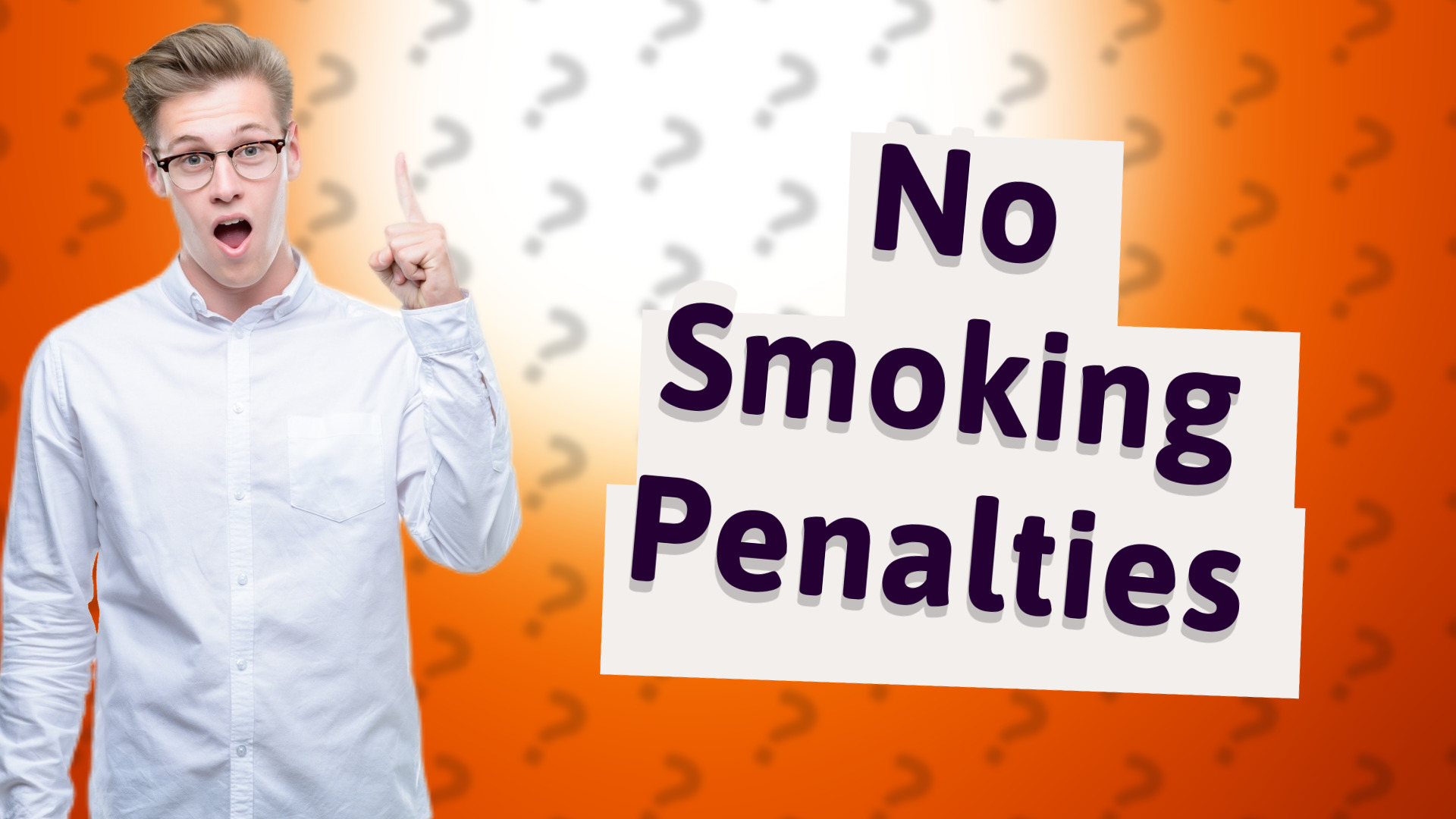 No Smoking Penalties