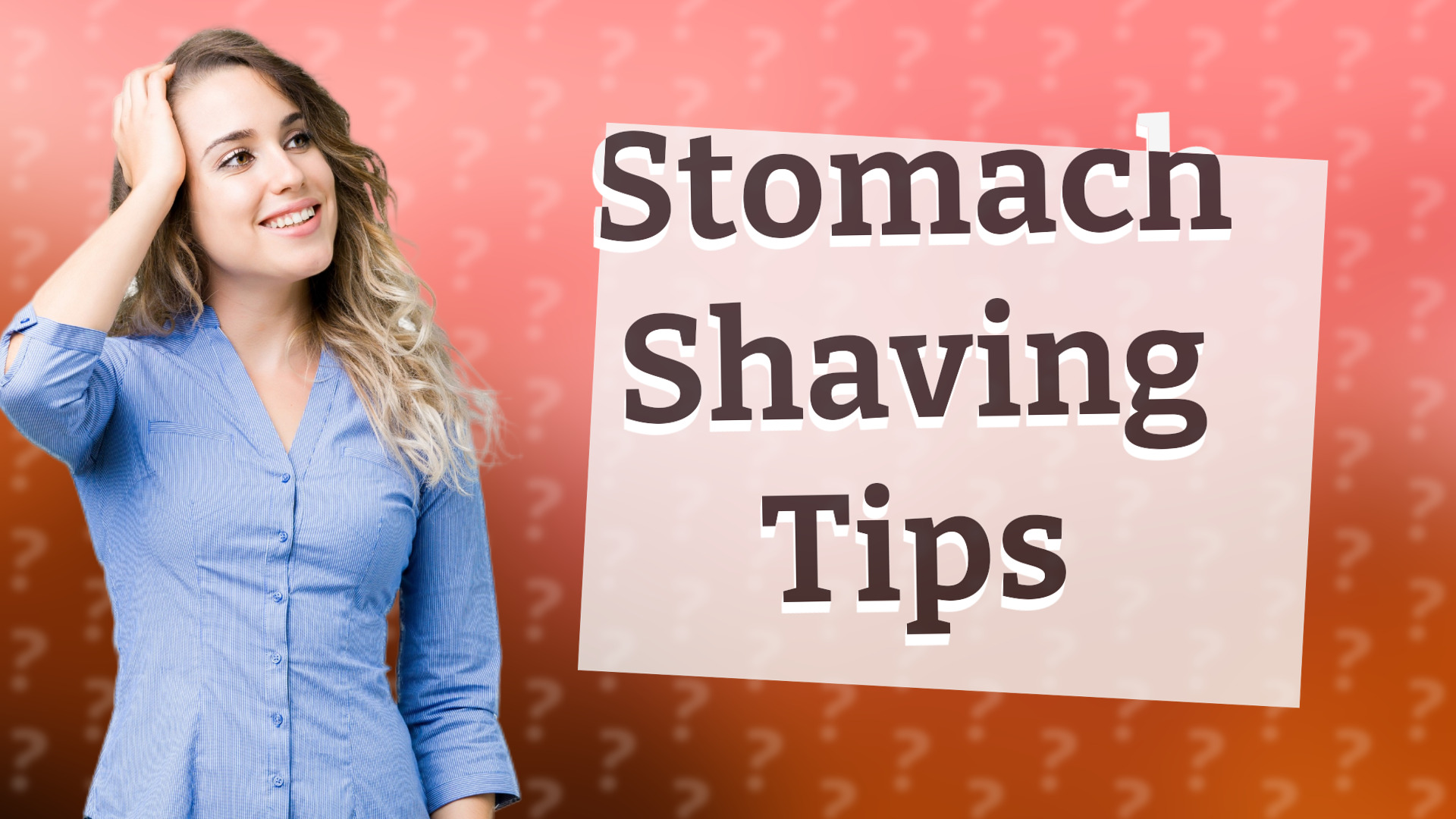 Stomach Shaving Tips