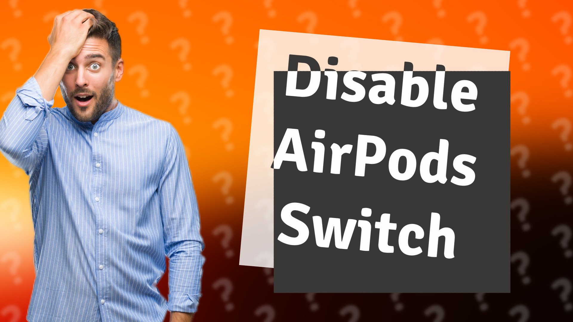 Disable AirPods Switch