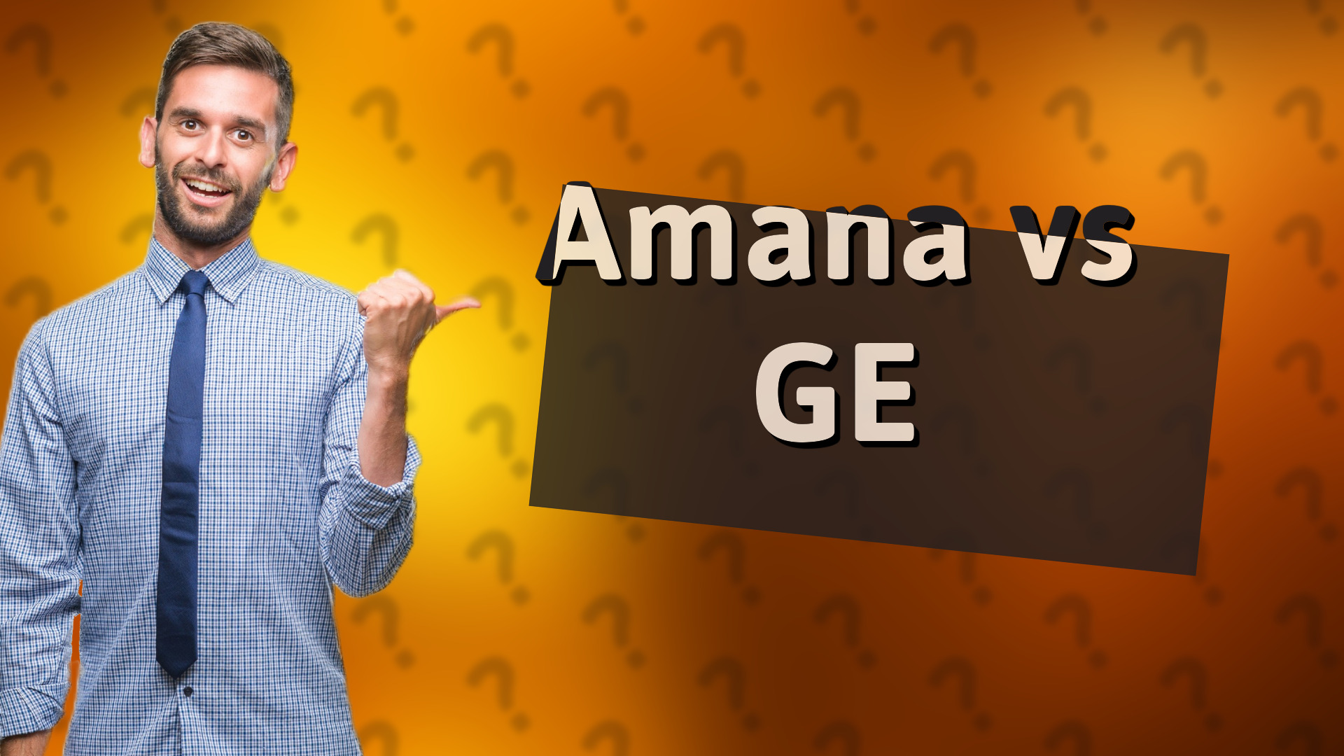 Amana vs GE