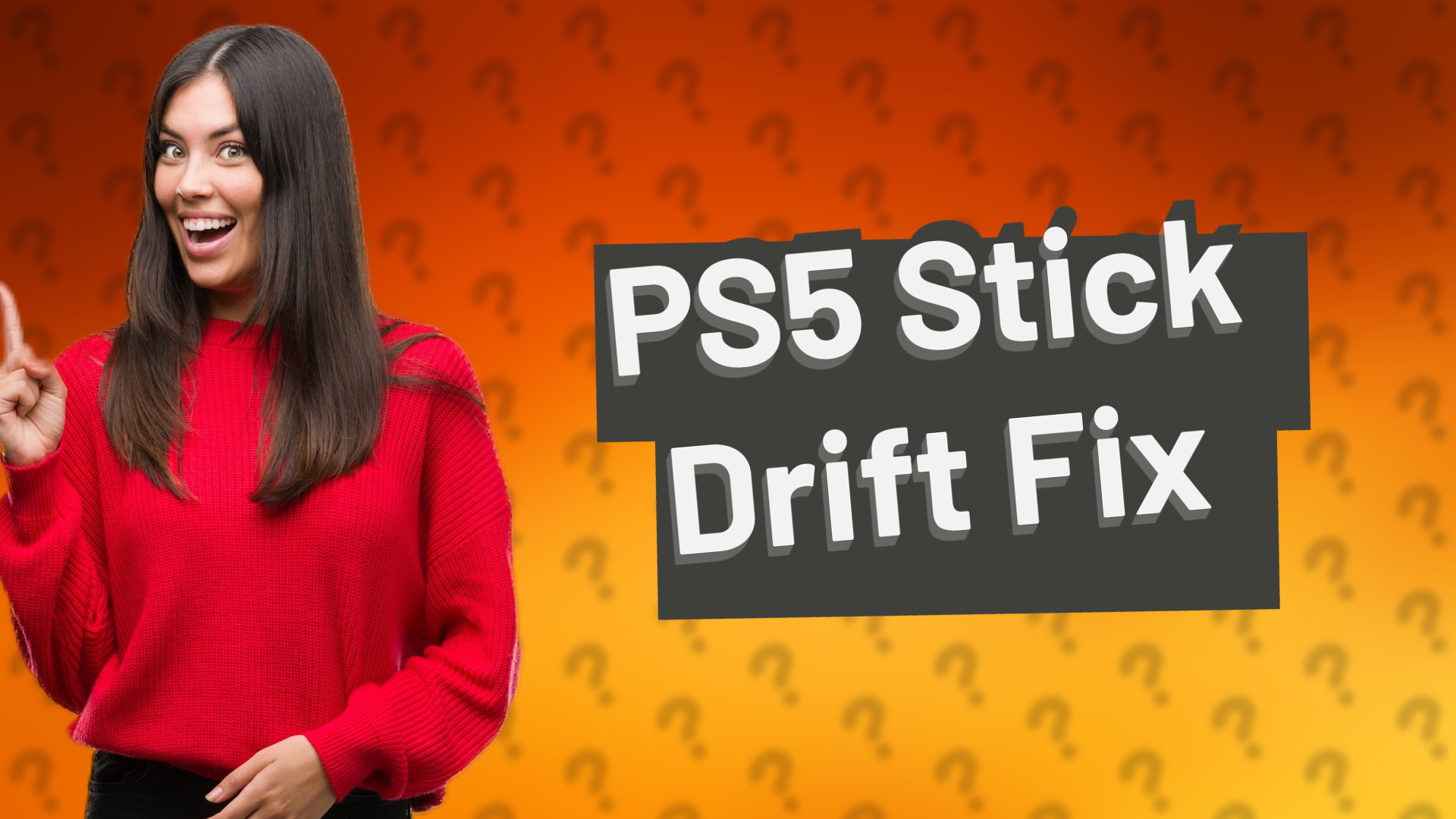 PS5 Stick Drift Fix