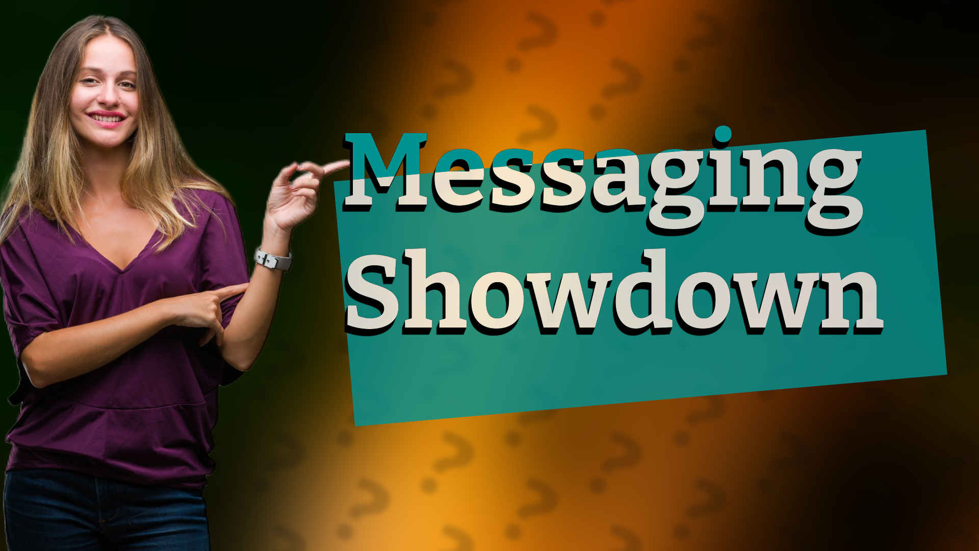 Messaging Showdown