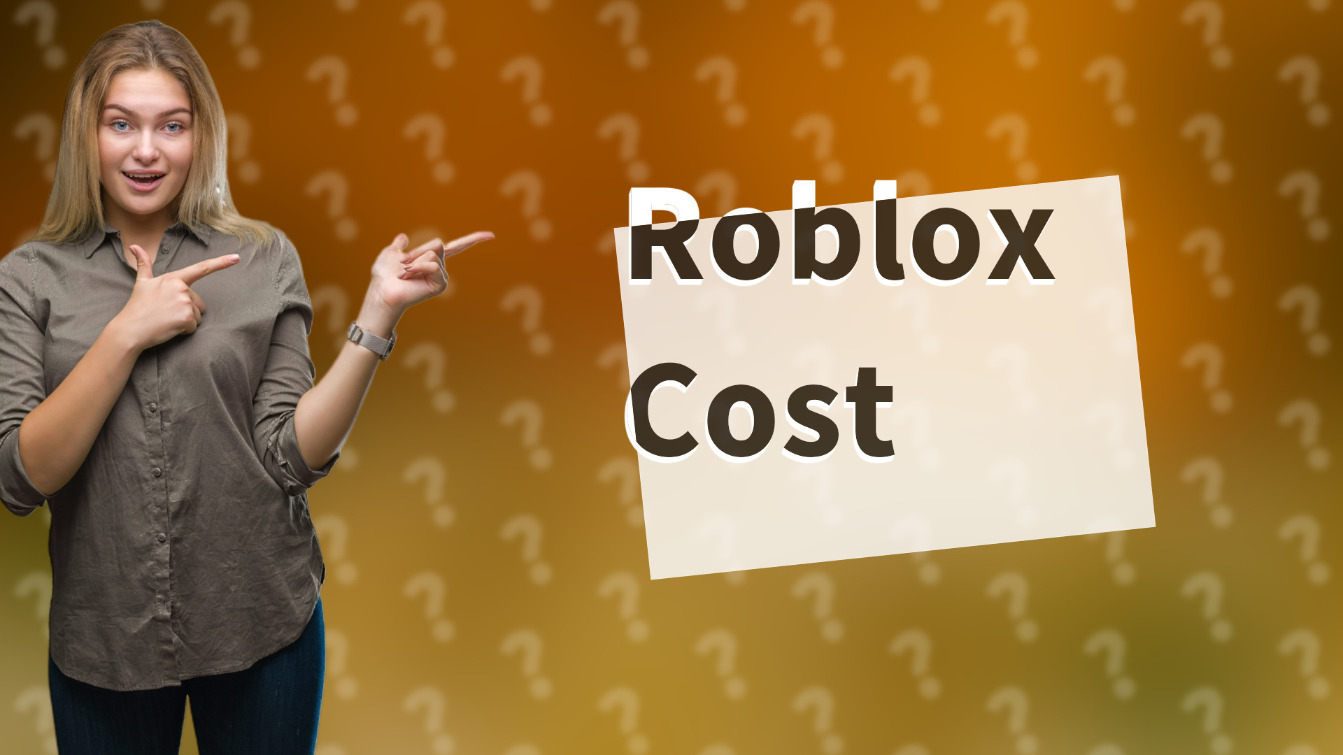 Roblox Cost