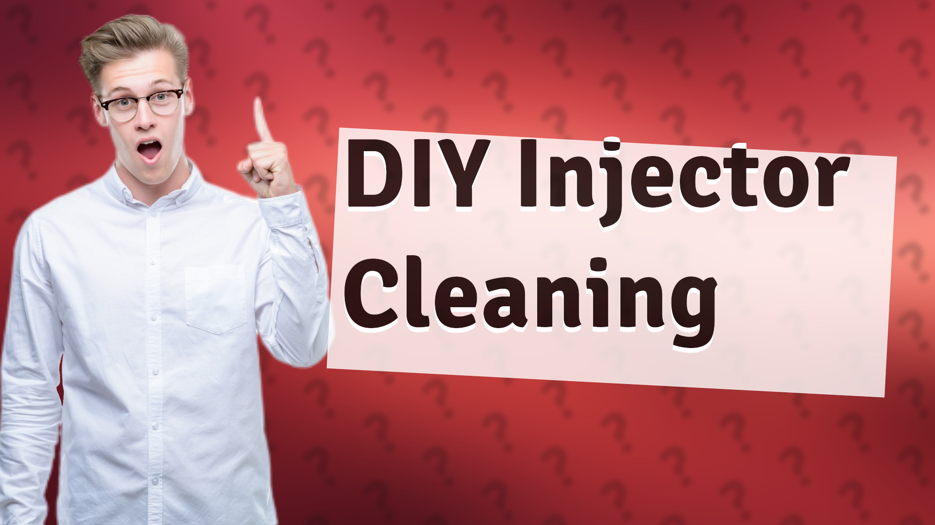 DIY Injector Cleaning