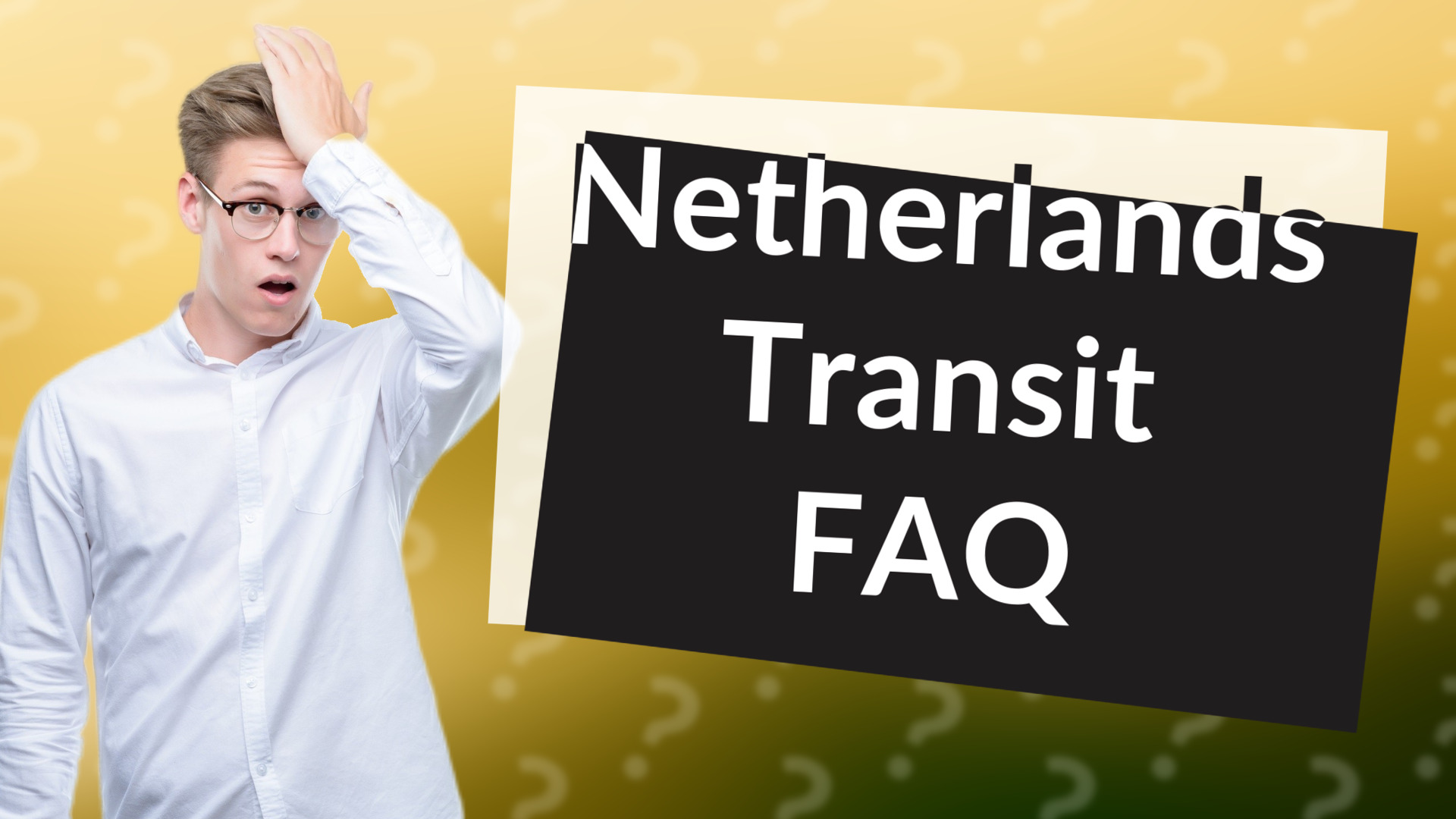 Netherlands Transit FAQ