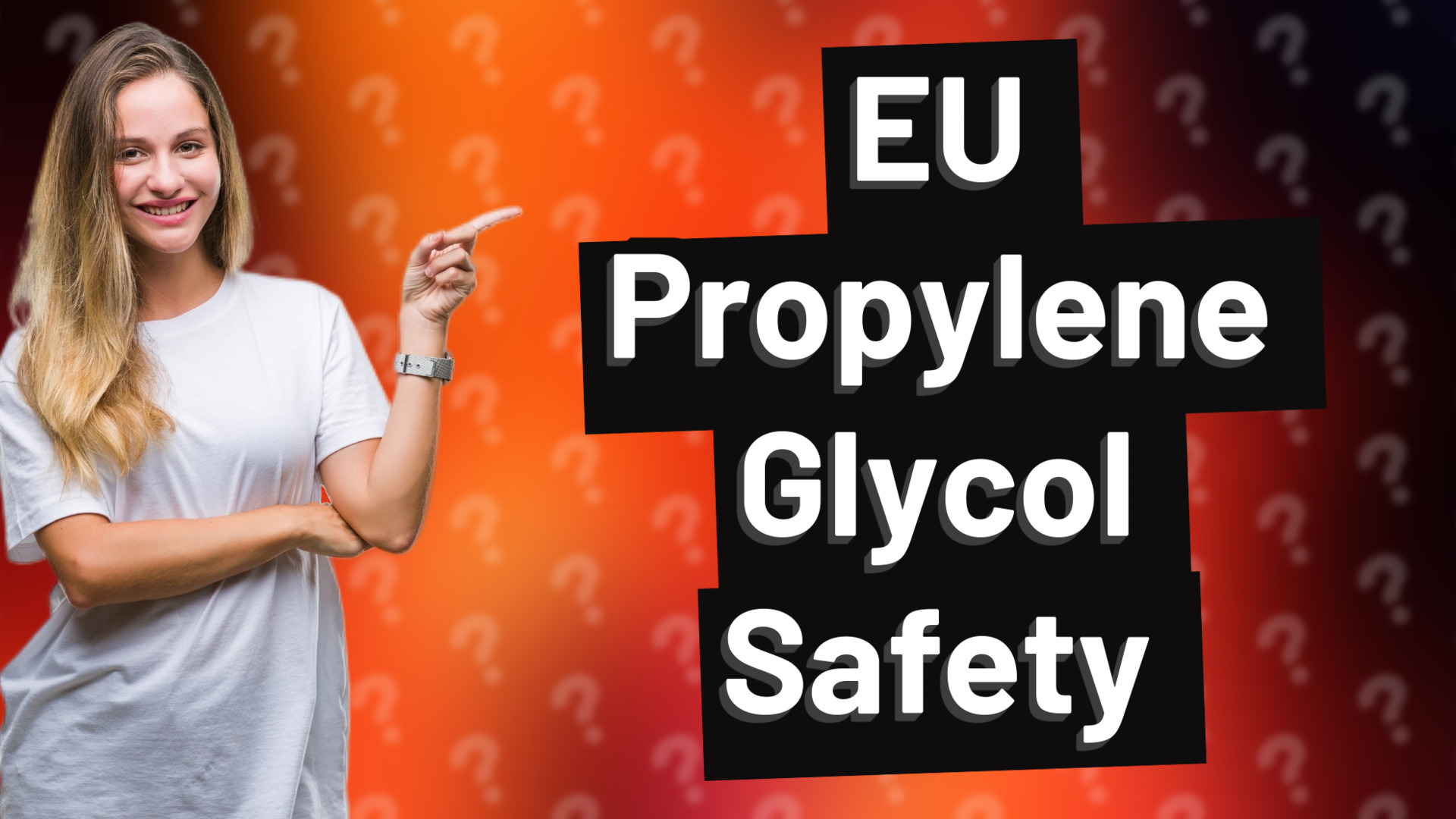 EU Propylene Glycol Safety