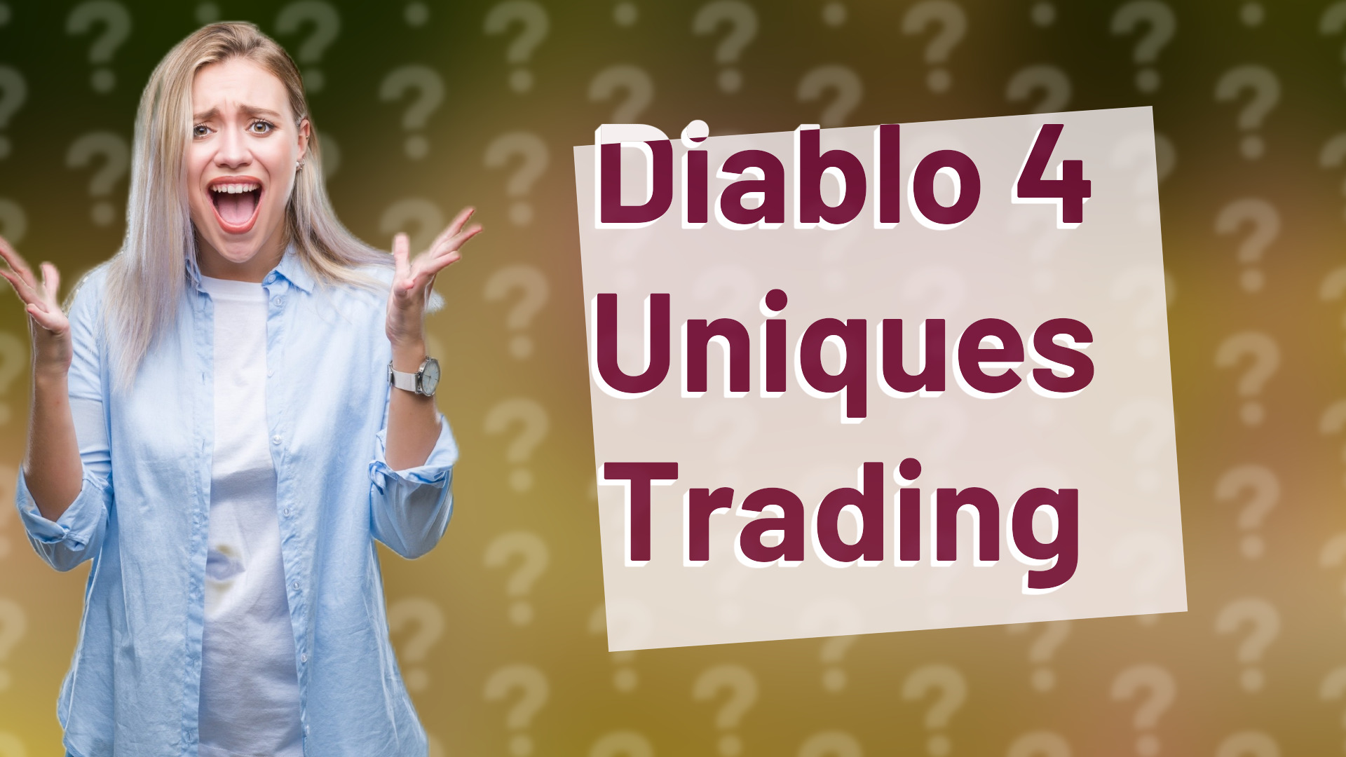 Diablo 4 Uniques Trading