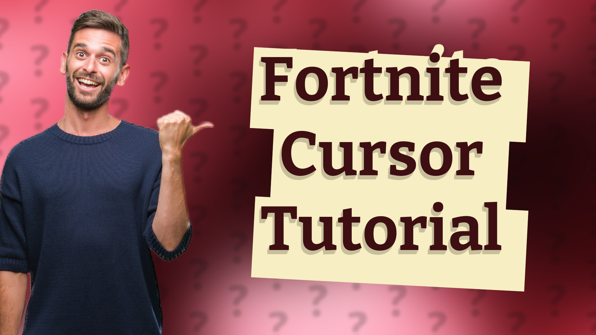 Fortnite Cursor Tutorial